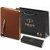 Набор Parker IM Core Dark Espresso CT из шариковой ручки и ежедневника коричневого цвета в Санкт-Петербурге