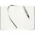 Набор Parker Jotter Stainless Steel GT из перьевой ручки и черного ежедневника недатированного в Санкт-Петербурге