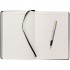 Набор Parker Jotter Stainless Steel GT из перьевой ручки и ежедневника недатированного черного цвета в Санкт-Петербурге