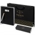 Набор Parker Jotter Stainless Steel GT из перьевой ручки и ежедневника черного цвета в Санкт-Петербурге