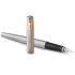 Набор Parker Jotter Stainless Steel GT из перьевой ручки и синего ежедневника недатированного в Санкт-Петербурге