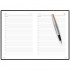 Набор Parker Jotter Stainless Steel GT из перьевой ручки и синего ежедневника недатированного в Санкт-Петербурге