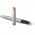 Набор Parker Jotter Stainless Steel GT из перьевой ручки и зеленого ежедневника недатированного в Санкт-Петербурге