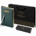 Набор Parker Jotter Stainless Steel GT из перьевой ручки и зеленого ежедневника недатированного в Санкт-Петербурге