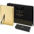 Набор Parker Jotter Stainless Steel GT из перьевой ручки и золотого ежедневника недатированного в Санкт-Петербурге