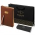 Набор Parker Jotter XL SE20 Monochrome Rose Gold из шариковой ручки и ежедневника коричневого цвета в Санкт-Петербурге