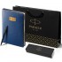 Набор Parker Jotter XL SE20 Monochrome Black из шариковой ручки и ежедневника синего цвета в Санкт-Петербурге