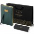 Набор Parker Jotter XL SE20 Monochrome Black из шариковой ручки и ежедневника зеленого цвета в Санкт-Петербурге
