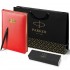 Набор Parker Jotter XL SE20 Monochrome Black из шариковой ручки и ежедневника красного цвета в Санкт-Петербурге