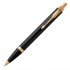 Набор Parker IM Metal Black GT из шариковой ручки и ежедневника недатированного черного цвета в Санкт-Петербурге