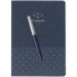 Набор Parker Jotter Royal Blue CT из перьевой ручки и ежедневника недатированного синего цвета в Санкт-Петербурге