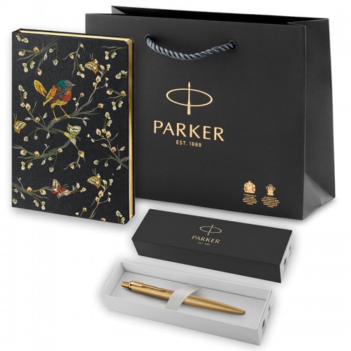 Набор Parker Jotter XL SE20 Monochrome Gold из шариковой ручки и ежедневника черного цвета в Санкт-Петербурге