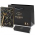 Набор Parker Jotter XL SE20 Monochrome Gold из шариковой ручки и ежедневника черного цвета в Санкт-Петербурге