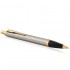 Набор Parker IM Brushed Metal GT из шариковой ручки и ежедневника коричневого цвета в Санкт-Петербурге