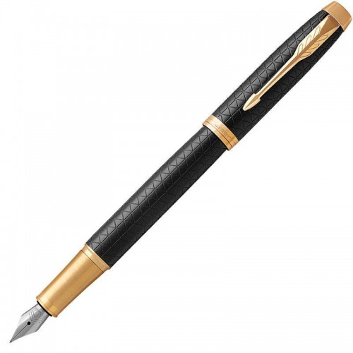 Перьевая ручка Parker (Паркер) IM Premium Black/Gold GT F в Санкт-Петербурге
