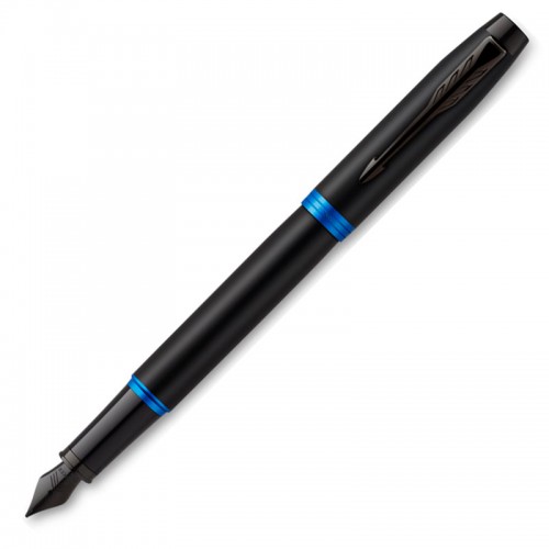 Перьевая ручка Parker IM Vibrant Rings Marine Blue BT M