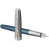 Перьевая ручка Parker Sonnet Premium Metal Blue CT F