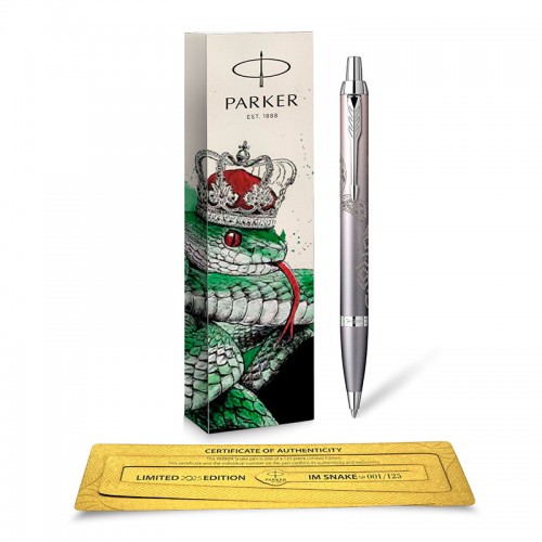 Шариковая ручка Parker IM SNAKE Limited Edition GREY Gradient CT в Санкт-Петербурге