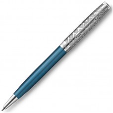 Шариковая ручка Parker Sonnet Premium Metal Blue CT